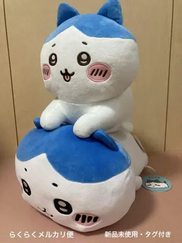 치이카와 (먼작귀) 하치와레 랫핑크 다라란 BIG 봉제 인형 2개 세트