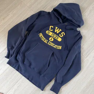 챔피온 리버스 위브 칼리지 후드티
