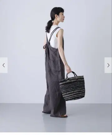 카구레 차콜 택 포함 새상품 린넨 살로펫 어반 리서치 도어스