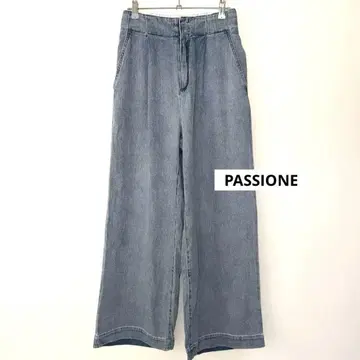 PASSIONE 파시오네 와이드 데님 팬츠