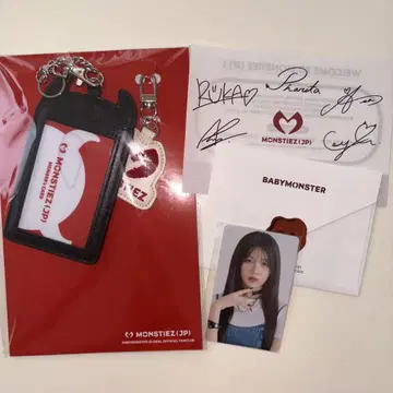 BABYMONSTER FC 가입 혜택 로라 트레이딩 카드 MONSTIEZ