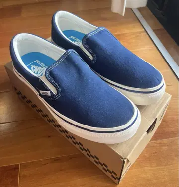 VANS 슬립온 블루 새상품 27cm