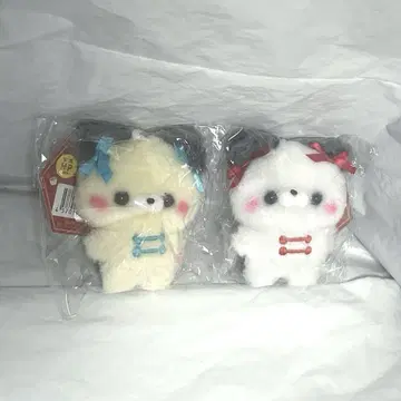 스쿳토 타치 씨 차이나타운 판다 씨 블랙 스카이 화이트 블랙 마스코트
