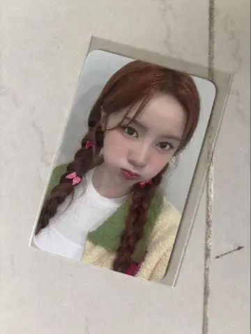 UNIS 엘리시아 트레이딩 카드 한국 팬미팅 입장 혜택