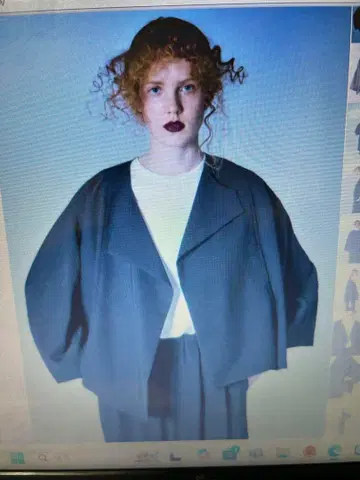 엔폴드 이번 시즌 완판 드레이프 자켓 36