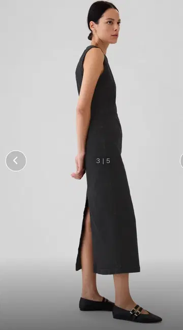 GAP 데님 맥시 원피스