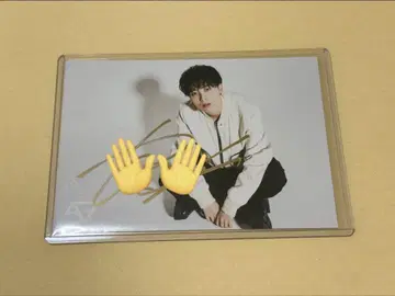 SUPER DRAGON 마츠무라 카즈야 브로마이드 사인