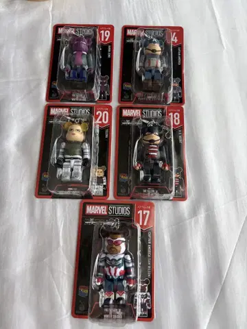 MARVEL STUDIOS 피규어 5체 세트
