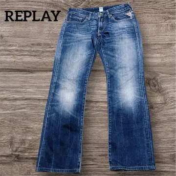 REPLAY 리플레이 데님 데미지 청바지