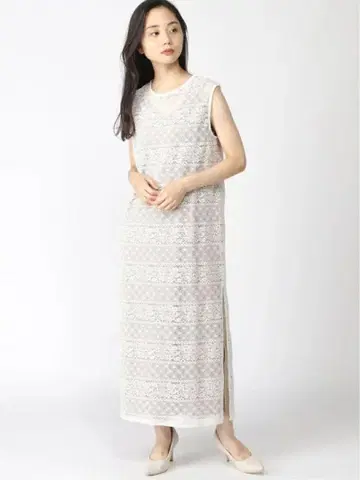 Techichi/레이스 레이어드 원피스