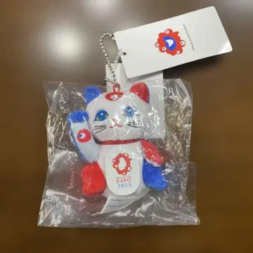 오사카 간사이 만박 미야쿠미야쿠 패턴 마네키네코 봉제 인형 회장 한정품