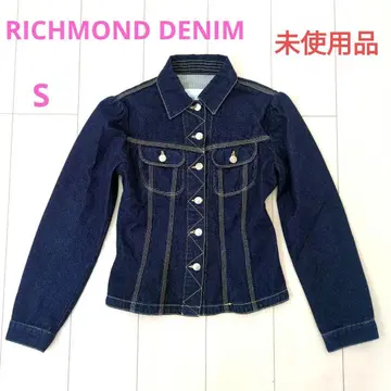 RICHMOND DENIM 여성용 데님 자켓 S 네이비