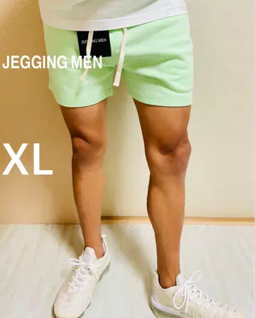 JGG.Men 제깅맨 스키니 맨투맨 하프 팬츠 igxl