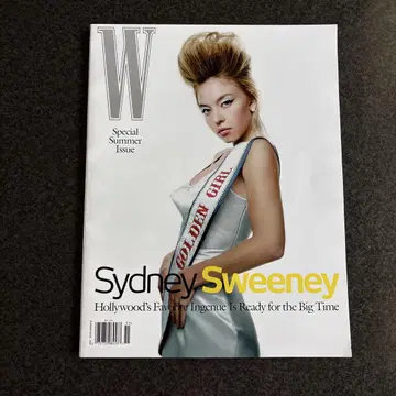 해외 잡지 시드니 스위니 W Magazine 2025년 여름호
