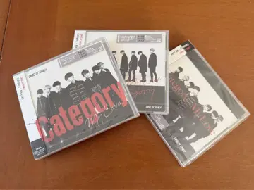 ONE N' ONLY CD 3장 세트 [ 미개봉 ]