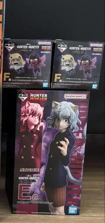 HUNTER x HUNTER 제일복권 피토 유피 푸후 피규어