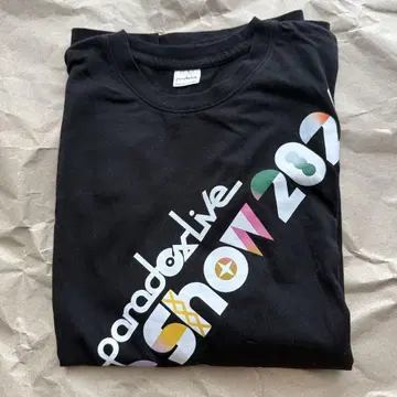 Paradox Live Dope Show 2024 T셔츠 블랙
