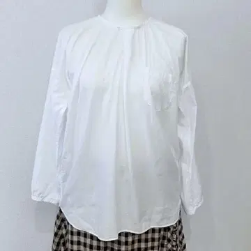 고쉬 코튼론 스탠드 카라 셔츠