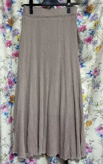 flower 롱 스커트