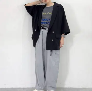 인기 스태프 티라 착용 자켓