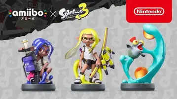 [ 새상품급 ] 스프라툰3 amiibo 3체 세트