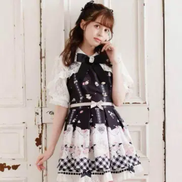 LIZ LISA Sugary Treats Picnic 패턴 셋업