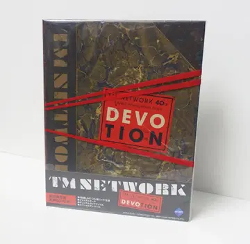 TMNETWORK DEVOTION 초회 생산 한정판 Blu-ray