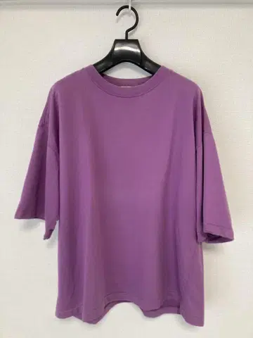 AURALEE 오라리 티셔츠/사이즈 4 퍼플