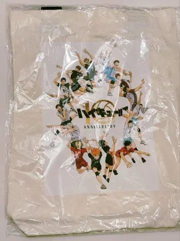 하이큐!! 10주년 토트백