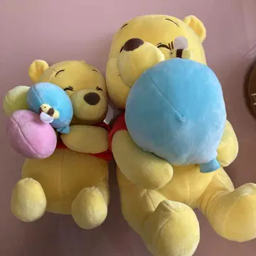 푸우 봉제 인형 세트