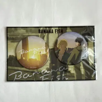 [ 미개봉 새상품 ] BANANA FISH 아쉬 에이지 캔뱃지 무빅