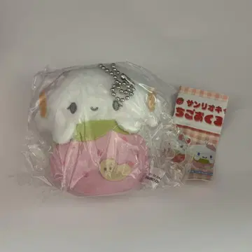 산리오 캐릭터즈 딸기 싸개 마스코트 코기뮨