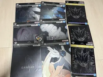 제일복권 포켓몬 메가진화 H상 클리어 파일 & 스티커 외