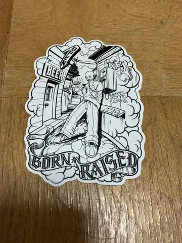 Born x Raised born raised Mr.cartoon
