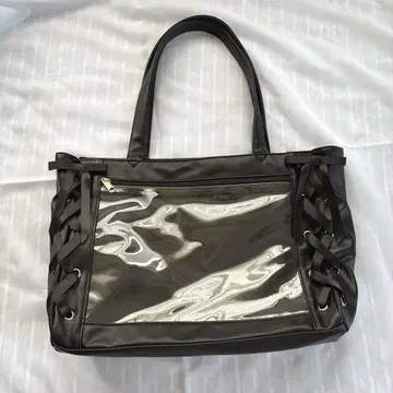 WEGO 레이스업 이타백 S 사이즈 블랙