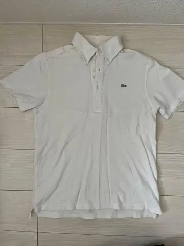 라코스테 피케 셔츠 화이트 LACOSTE