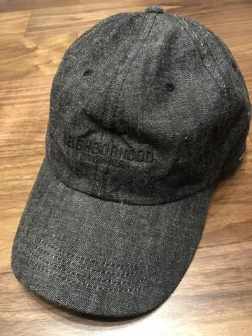NEIGHBORHOOD 데님 캡 BLACK Cap