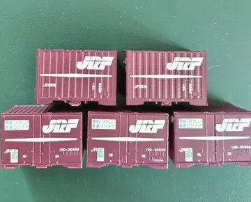 N 게이지 JRF 컨테이너 박스 5개