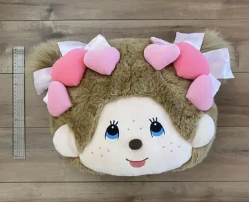 몬치치 페이스 BIG 봉제 인형 하트 몬치치