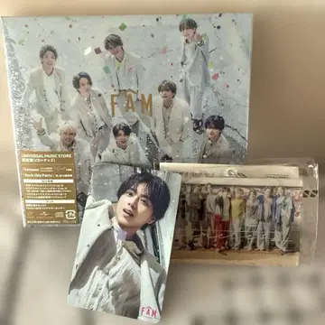 timelesz FAM universal music store 한정판