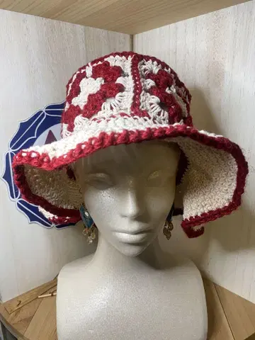 그래니 스퀘어 햇 hemp