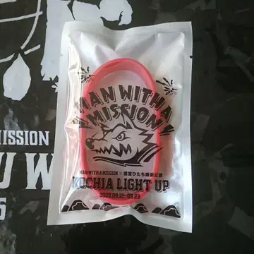 MAN WITH A MISSION 코키아 방충망 러버밴드 미개봉 새상품