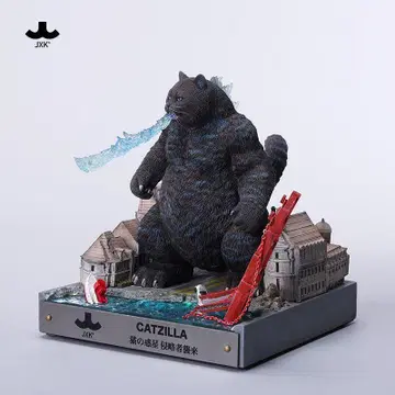 JXK 고질라 고양이 고지냥 고양이형 괴수 피규어 JXK239-B