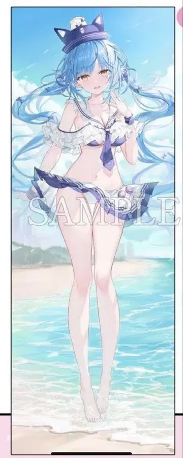 C106 린 유키하나 라미 등신대 태피스트리