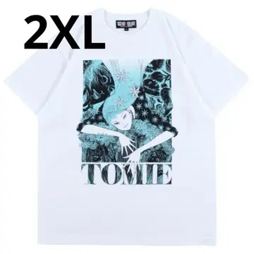 새상품 완판템 이토 준지 TOMIE 셔츠 하카바노가로 화이트 XL