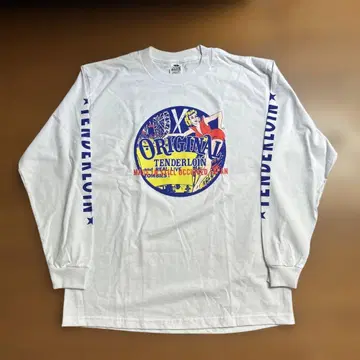 텐더 로인 LONG SLEEVE TEE C.S L 새상품 하자품