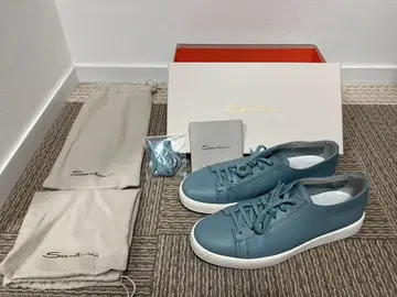 Santoni 가죽 스니커즈