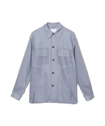 새상품 SUGARHILL 25SS SHEER STRIPE FLAP 셔츠