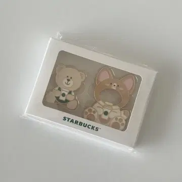 한국 한정판 STARBUCKS 베어리스타 마그넷
