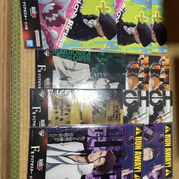 1번 복권 블리치 BLEACH F상 클리어 포스터